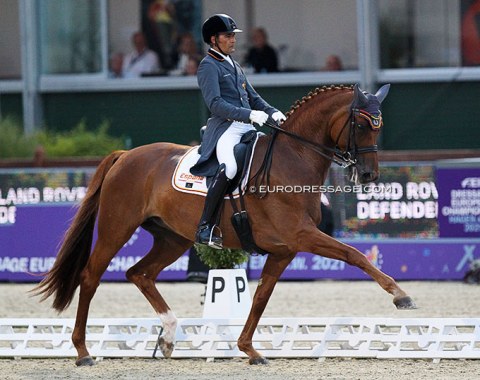 Jose Antonio Garcia Mena and Divina Royal. Mena makes it into his first ever Freestyle finals!