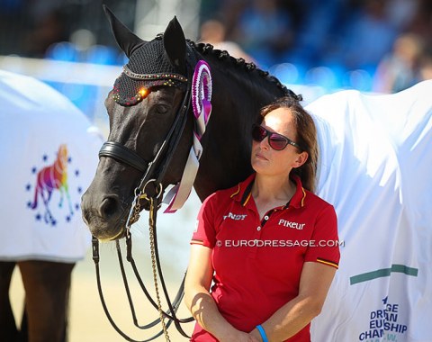 Weihegold with groom Steffi Wiegard