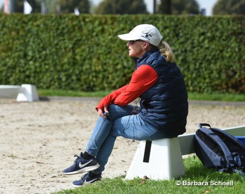 U.S. team trainer Debbie McDonald