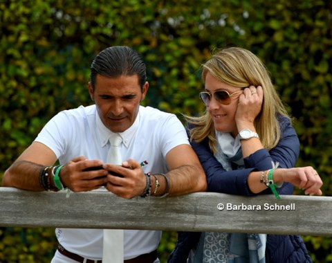 Jose Antonio Garcia Mena and his wife