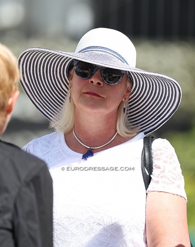 Dressage judge Kari McLain