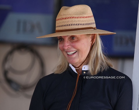 Ann Romney, dressage sponsor, rider and wife of former U.S. presidential candidate Mitt Romney