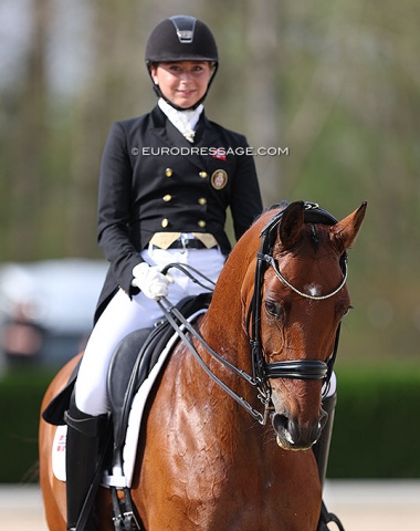 Tuva Hansen on Sunny-Girl W (by Sunny Boy x Sidney)