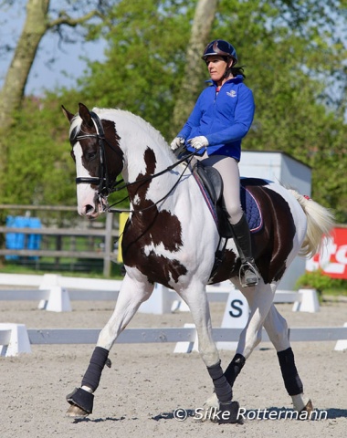 Peggy Touzard from France and the stunning SF stallion Bretzel de Feeries (by Worldly-Samber).
