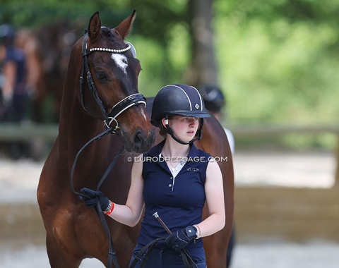 Victoria Campbell with Iotti van Bergsham