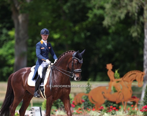 Adelinde Cornelissen on Fleau de Baian (by Jazz x Ulft)