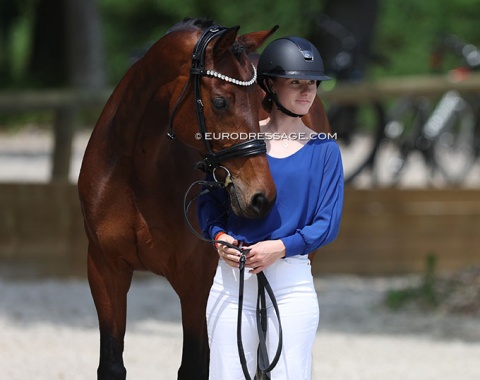 Lea Dusek with Indy
