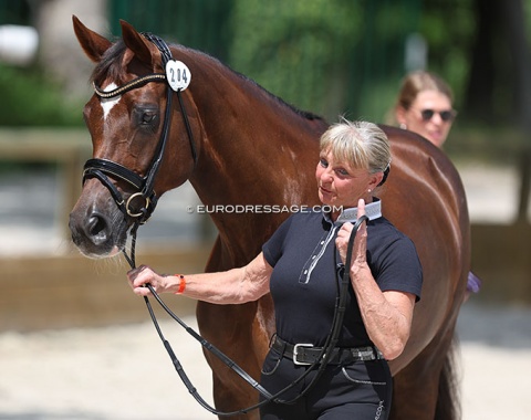 Dominique Mohimont with Toureine de Meugon