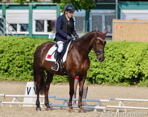 Denis Coku from Albania started the Slovakian bred warmblood Lata Brandis by Edward Gal’s former top horse Lingh in Grade I.