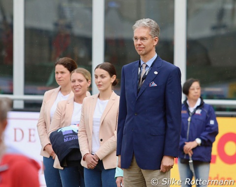 Dr. Jan-Holger Holtschmitt, international para judge and himself a dressage rider.