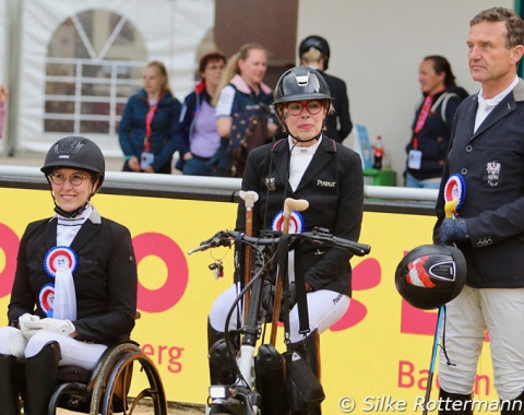 Pepo Puch won the individual Grade 2 class with just half a point ahead of Heidemarie Dresing. Gianna Regenbrecht came 3rd with her new ride, Lord Sinclair.