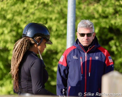 US para dressage coach and former international dressage competitor Michel Assouline