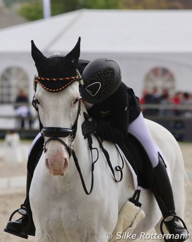 The smallest was the greatest: German Martina Benzinger’s Lipizzan mare Nautika (by Pluto Darina x Favory Santa) won the freestyle in grade I with a remarkable high score.