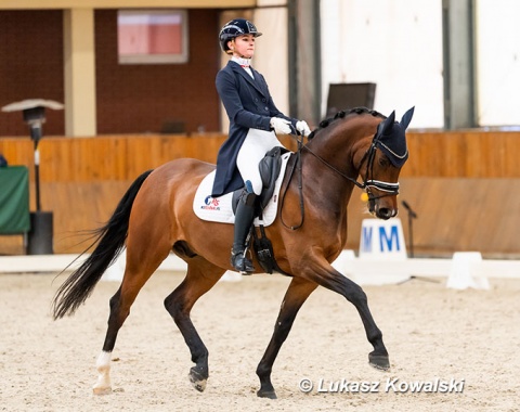 Ewa Golubinska on Strahlemann (byn Surprice x Favretto)
