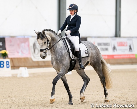 Maria Stelmaszyk on Rescue Red van de Guldennagel, a Belgian warmblood by For Dance x Johnson