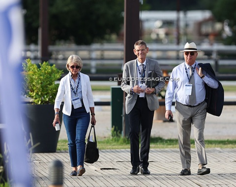 Judges Susan Hoevenaars, Lars Andersson, Bernard Maurel