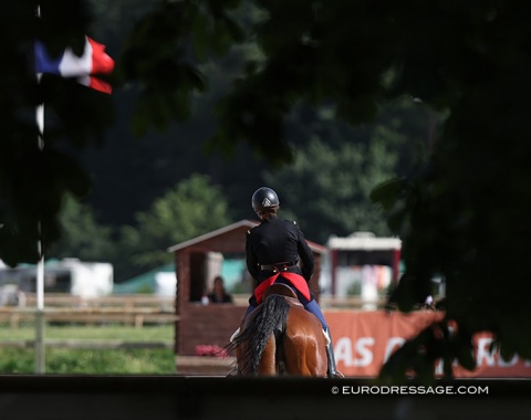 Garde Republicaine rider in the national show. There were 650 (!) entries for that CDN over the weekend!