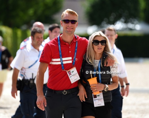 Daniel Bachmann Andersen and his wife Tiril