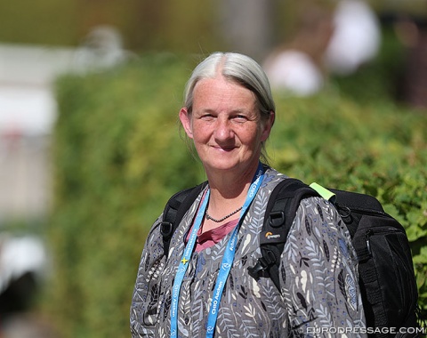 German equestrian photographer Barbara Schnell, a long-time contributor to Eurodressage