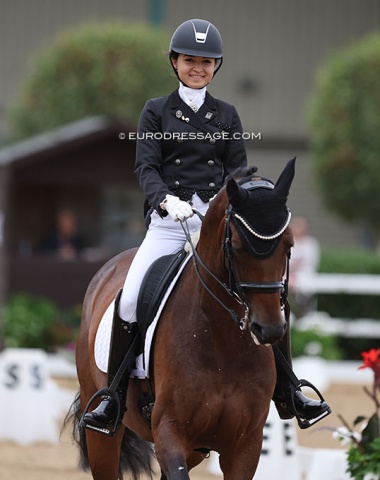 Ukraine's Diana Borovyk on Baby Royal (by Royal Blend)