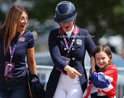 Maddy Frewin is all smiles