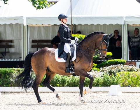 Raphael Netz on Jessica von Bredow's rising GP horse Ferdinand BB