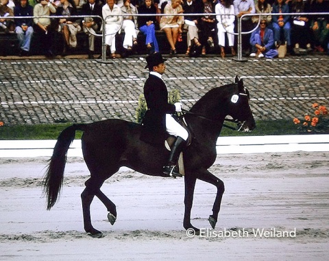 Ivan Kalita and the thoroughbred Tarif xx were an essential part of victorious Soviet teams at the 1970s World championships and the 1972 Olympic Games. They also contributed to the Soviet Union’s silver medal 1974 and placed 6th individually.