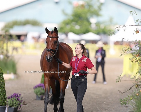 Diana al Shaer with Unazalee de Massa