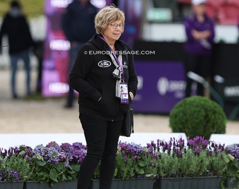 Wendy Hamerton from the New Zealand equestrian federation