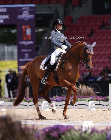 Jose Antonio Garcia Mena and Divina Royal (by Desperados x Royal Highness) always seem to find their stride and best form in the Grand Prix Special