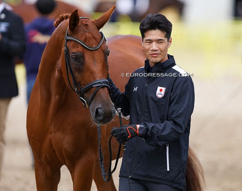 Kazuki Sado with Barolo