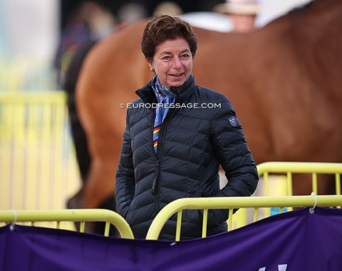 German team trainer Monica Theodorescu