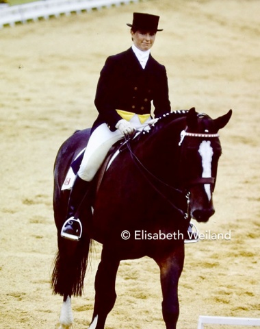 Canadian Cynthia Neale (now Ishoy) and her Hanoverian Martyr came 8th in the Special, the best Canadian result to that date.Cindy came 4th at the Olympics ten years later.