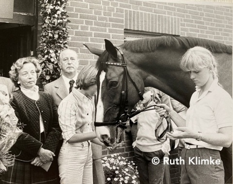 The city of Münster celebrated his new double World champion: Ahlerich and Claudia Rosner were of course present. 