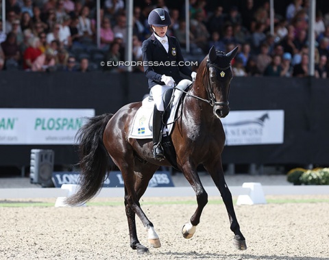 Twelfth place: Swedish Vendela Eriksdotter Rubin on Diploid (by Hesselhoj Donkey Bouy x Topaasch)