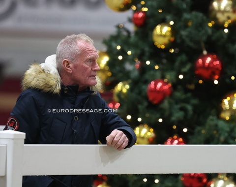 Dutch team trainer Alex van Silfhout