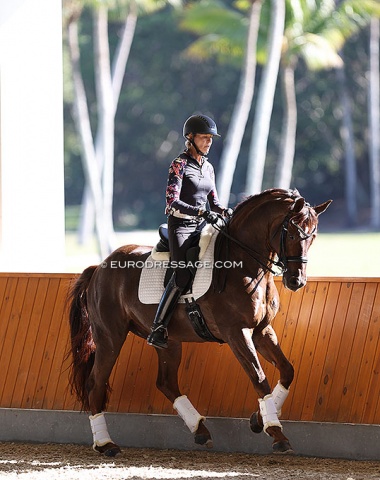 Charlotte Jorst schooling Atterupgaards Botticcelli (by by Benetton Dream x Caprimond)