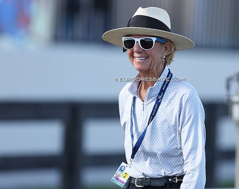 American dressage trainer and rider Sue Jaccoma