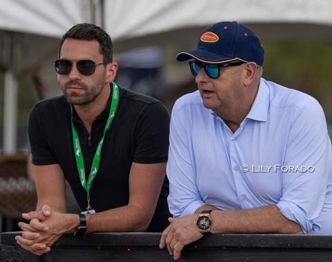 Dutch trainer Tommie Visser and Dutch horse dealer Diederik Wigmans are in town. Visser trains the Thai Vuntanadit sisters