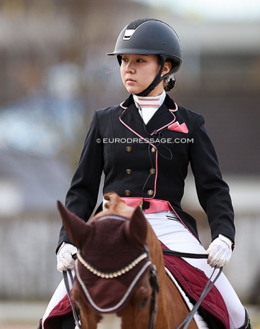 Japanese Under 25 rider Yurie Yoshida