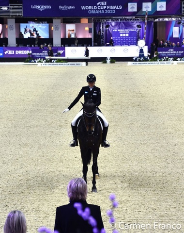 Ingrid Klimke in her final salute