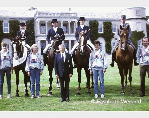 They never came closer to team gold: The Swiss team missed team gold by 3 single points. The late Hermann Lüthi could still be proud with his equipe.