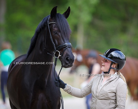 Louise Brauwers with Jerveaux de Baian