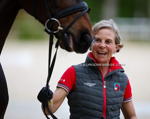 Swiss Grand Prix rider Charlotte Lenherr