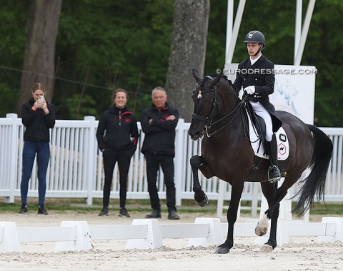 Team Hexagon watching Benedek Pachl on Joella