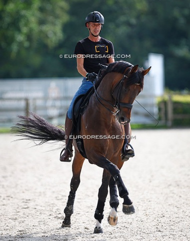 Hans Peter Minderhoud training Las Vegas