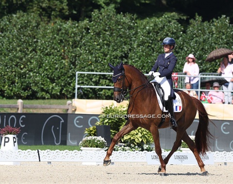 Morgan Barbançon and Habana Libre A were 14th with 79.521%