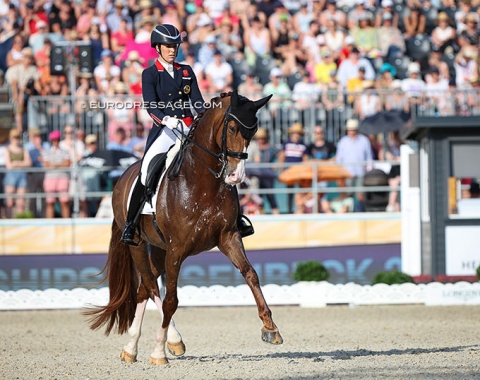 Charlotte Dujardin and Imhotep