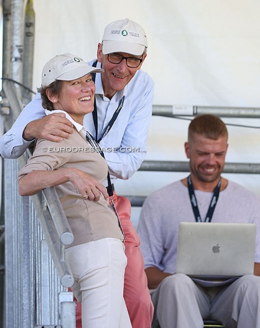 Dutch journalist Dirk-Willem Rosie with his wife Muriel Blackstone and colleague Rick Helmink