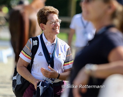 Anne d’Ieteren, former international rider for Belgium and show-organizer of the renowned CPEDI Waregem